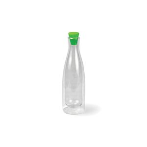 Botella Carafe de Vidrio Insulado tapa Verde