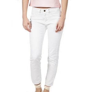 Jean Standard Mid Rise Blanco