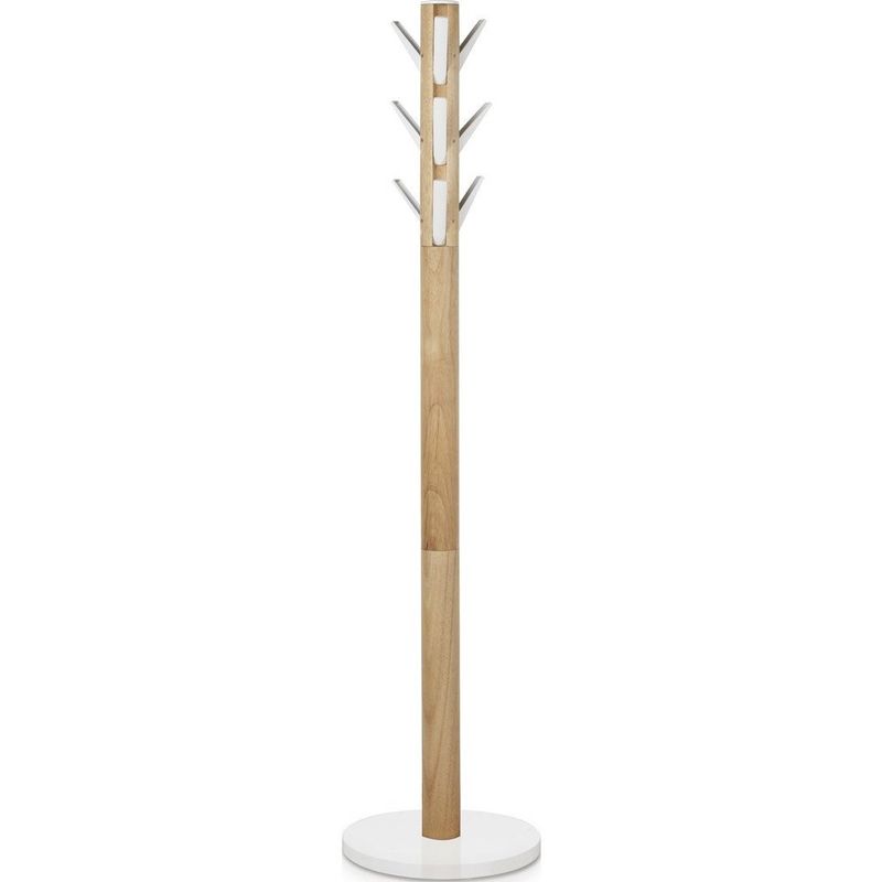 Umbra Colgador Abrigos Pillar Blanco Madera - 1005871-1006 - Unity Stores