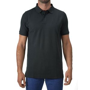 Cosplay Dress Up Polo Black