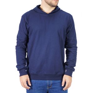 Attitude Cotton Hoodie Azul