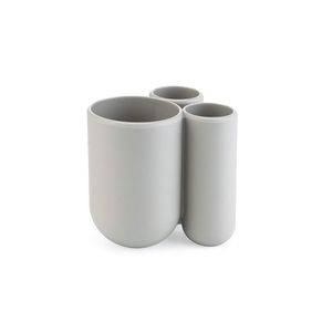 Porta Cepillos de Dientes Gris