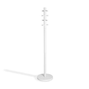 Colgador Abrigos Pillar Blanco Madera