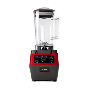 Licuadora Profesional de 2 Litros, Potencia de 1400W y Supresor de Ruido Integrado, Color Rojo