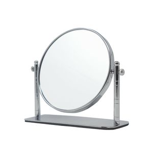 Italica Espejo de Acero de Sobremesa con Magnifier