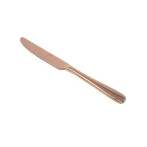 Cuchillo de Mesa Acero Bronce Brillante