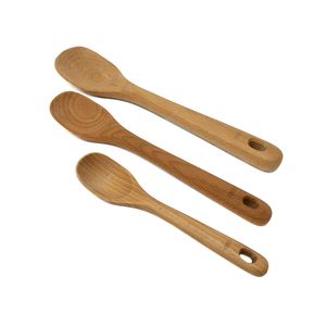 OXO Juego de cucharas de madera de 3 piezas