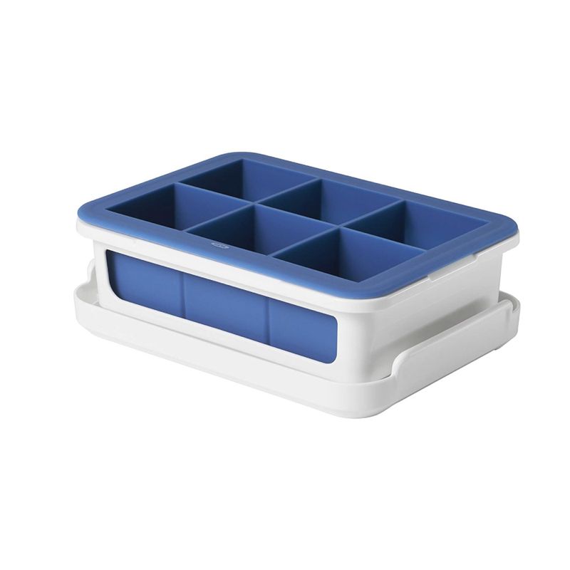 Cubeta Para Hielo Chef Craff Morado Azul Verde - Home Sentry