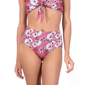 Bottom Bikini Rosa Floreado