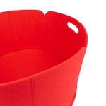 round-holdall-basket-poly-felt-red
