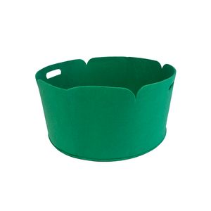 Canasta de Felpa Verde