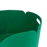 round-holdall-basket-poly-felt-green