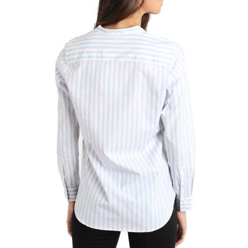 cosplay-camisa-cuello-mandarin-gris-rayado