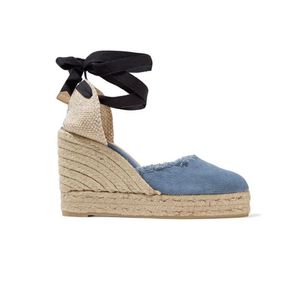 Alpargata Canela Fringed Denim Jeans