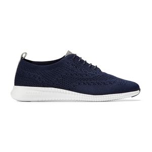 2.ZERØGRAND Wingtip Oxford Azul