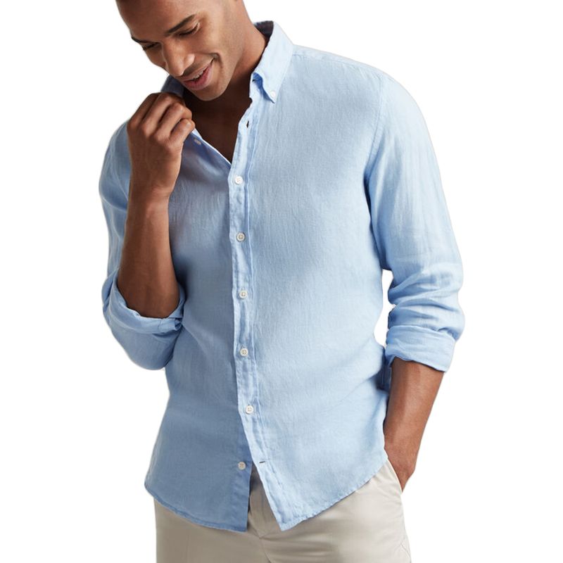 hackett-camisa-de-lino-celeste-hm308175513-1
