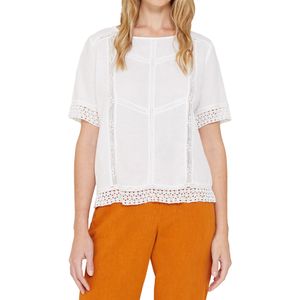 Blusa Romántica Blanca