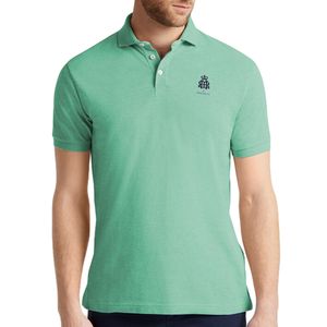 Polo Henley Royal Regatta Logo Verde
