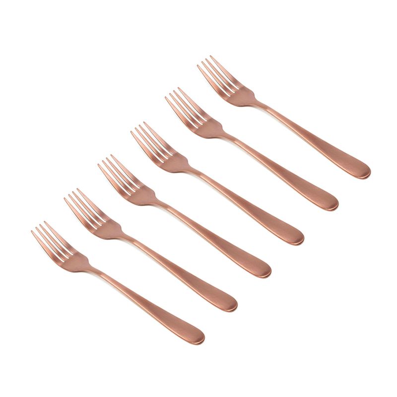 italica-set-de-6-tenedores-de-mesa-acero-bronce-satinado-IT-KA695-1