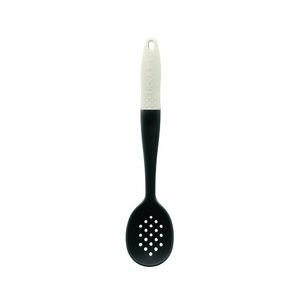 Cucharon Perforado Bistro Blanco Grande