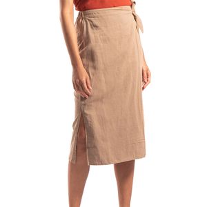 Falda Pareo Beige