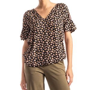Blusa Fluida Negra