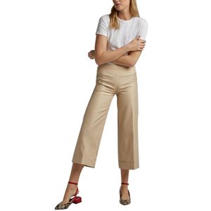Pantalón Pierna y Cintura Alta Vanilla
