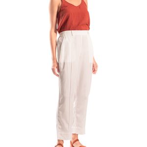 Pantalón Fluido de Lyocell Crudo
