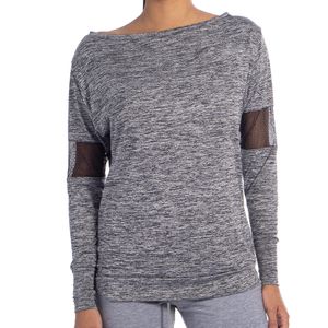 Sports Top Manga Larga Gris