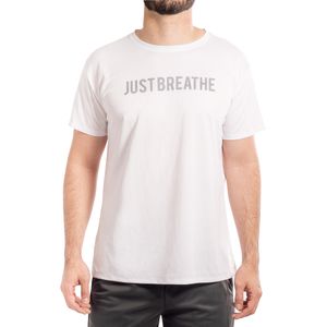 Camiseta Just Breath Blanco