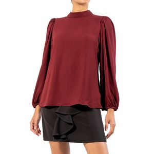 Top Mock Neck Vino