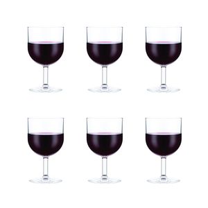 Set De Copas De Vino Tinto Oktett 6 Pzs