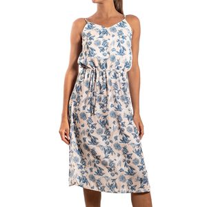 Vestido Estampado Floral Beige
