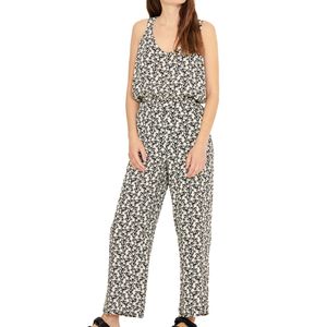 Top De Flores Negro