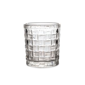 Vaso Cuadriculado de vidrio de 260ml