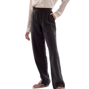 Woven Trouser Leon Black