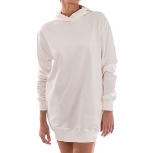 Hoodie Dress French Terry Off white