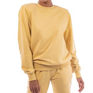 Sweatshirt W Remov Shoulderpad Yellow