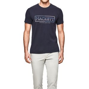 Camiseta Hackett Box Azul oscuro