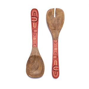 Set de 2 Cucharas de ensalada Mango Solstice