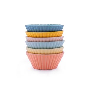 Set de 6 Tazas para Hornear Cloud