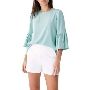 Agatha Blusa verde Lurex