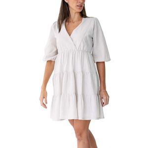 Edith Vestido Lino Beige