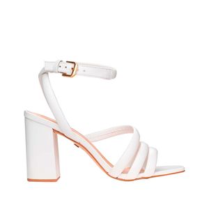 Sandalias con tiras Blanco