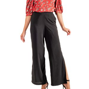 Pantalon Palazzo con Apertura