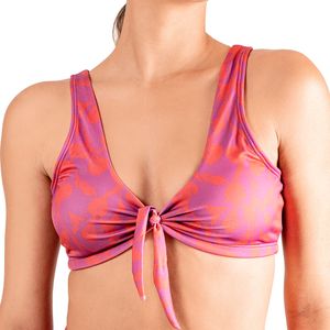 Top Estampado Fucsia