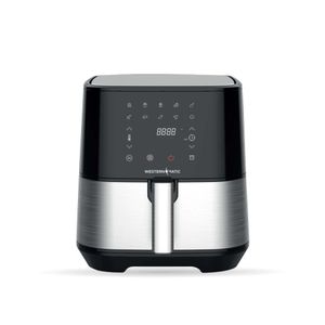 Air Fryer Digital de 5.5 Litros, 6 Tipos de Cocciones con Circulación 360, Incluye Accesorios y Cesta Extraíble