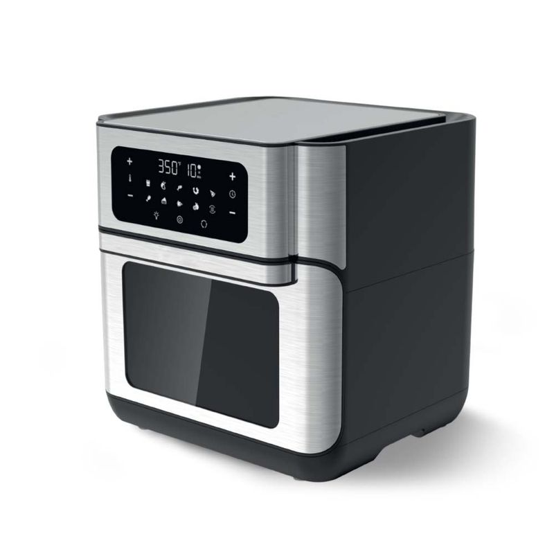 Aigostar Owen - Freidora aire de 12 litros de capacidad, Horno de aire  multifunción, 1700 W, Pantalla LED táctil, 8 modos predeterminados, Incluye  7 accesorios, Sistema giratorio, Libre de BPA : : Hogar y cocina