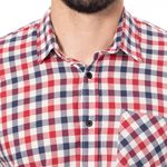 camisa-elaborada-en-popelina-algodon-100-estampado-a-cuadros-mangas-cortas-co-cun-003-4