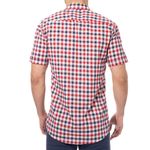 camisa-elaborada-en-popelina-algodon-100-estampado-a-cuadros-mangas-cortas-co-cun-003-3